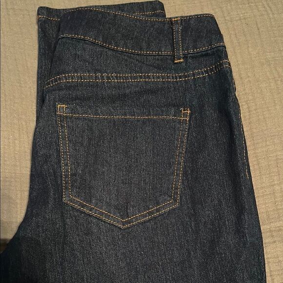 Women’s Bobbie Brooks Dark Blue Jeans Size Medium - Picture 5 of 6